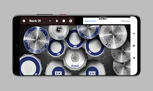 Real Drum Kit ภาพหน้าจอ 1