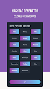Hashtag Generator स्क्रीनशॉट 3