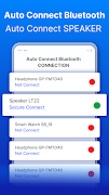 AutoConnect Bluetooth captura de pantalla 4