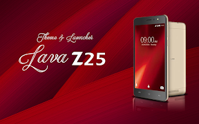 Theme for Lava Z25 الملصق