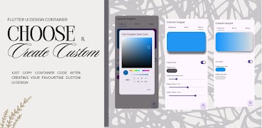 Flutter Ui Design Container โปสเตอร์
