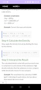 برنامه‌نما Density Calculator عکس از صفحه