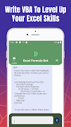 برنامه‌نما Excel Formula Bot عکس از صفحه