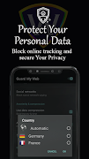 برنامه‌نما Guard My Web Adblock VPN عکس از صفحه