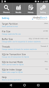 برنامه‌نما Androbench (Storage Benchmark) عکس از صفحه