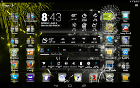 LC Fireworks Theme captura de pantalla 5