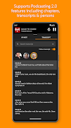 Anytime Podcast Player ảnh chụp màn hình 2