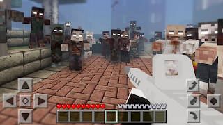 Zombie Apocalypse Minecraft پوسٹر