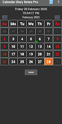Calendar Diary Notes screenshot 2