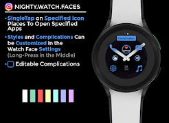 Misinight - watch face screenshot 5