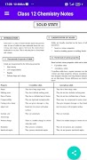 Class 12 Chemistry Notes اسکرین شاٹ 6