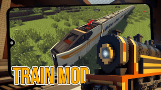 Train mod for Minecraft PE capture d'écran 4