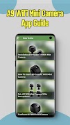 A9 Wifi Mini Camera App Guide screenshot 3