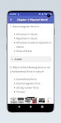 Class 11 Physics MCQs & Notes syot layar 2