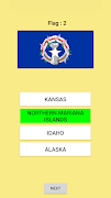 US State Flags Game スクリーンショット 1