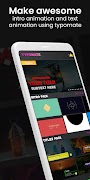 برنامه‌نما Typomate : Intro maker HD عکس از صفحه