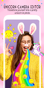 برنامه‌نما Unicorn Camera Editor عکس از صفحه
