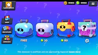 برنامه‌نما Lucky Box Simulator for Brawl Stars عکس از صفحه