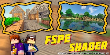 FSPE Shader: Texture Minecraft poster