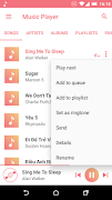 برنامهنما Music Player عکس از صفحه