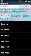 Jumble Solver screenshot 2