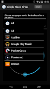 Super Simple Sleep Timer تصوير الشاشة 2