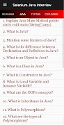 Selenium Java Interview screenshot 2