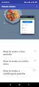 Website Builder WithoutCoding স্ক্রিনশট 3