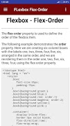 Flexbox Tutorial Offline 스크린샷 4