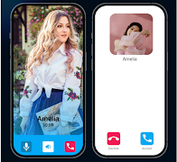 fake call video call poster