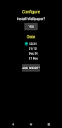 Full Screen Clock : with widge screenshot 6