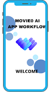 Movieo AI App Workflow 海報