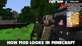 Warfare Mod in Minecraft PE syot layar 6