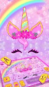 برنامه‌نما موضوع Rainbow Pink Unicorn عکس از صفحه
