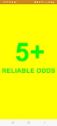 برنامه‌نما 5+ Reliable Odds عکس از صفحه