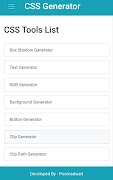CSS Generator Ekran Görüntüsü 6