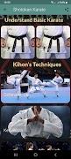 Shotokan karate academy plakat