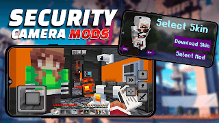 Mod Security Camera Minecraft ภาพหน้าจอ 4