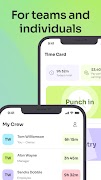 Time Clock: Easy Tracker Ekran Görüntüsü 1