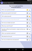 Interview Techniques Questions capture d'écran 5