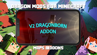 برنامه‌نما Dragon mods for Minecraft عکس از صفحه