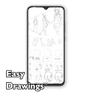 Anime Drawing Tutorials captura de pantalla 1