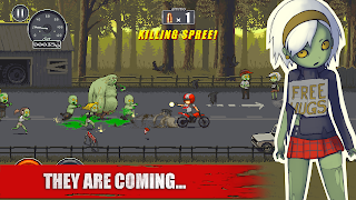 برنامهنما Dead Ahead: Zombie bike racing عکس از صفحه