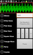برنامه‌نما SoundForm Signal Generator عکس از صفحه