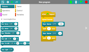BirdBlox screenshot 2