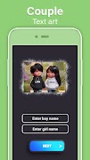 Text Art: Name on photo editor 截圖 2