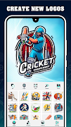 Cricket Logo Maker ภาพหน้าจอ 1
