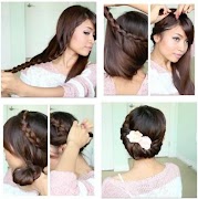 Korean Hairstyles Tutorial اسکرین شاٹ 3