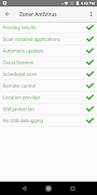 Zoner Mobile Security スクリーンショット 1