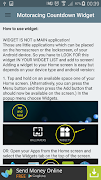 Motoracing Countdown Widget screenshot 5
